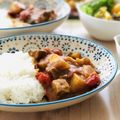 runa10's cooksnap of when they made 簡単！ミニトマトの水分でカレーライス.