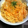 sugar姫☆'s cooksnap of when they made ちょ〜濃厚♪蟹のトマトクリームパスタ.