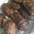 クックH1PLNS☆'s cooksnap of when they made ポンのなすのジューシー肉詰め.