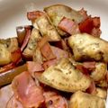福's cooksnap of when they made イタリアなすとベーコンの炒め物.