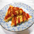 ＠迷子＠'s cooksnap of when they made しっとりヘルシー☆豆腐としめじのオムレツ.