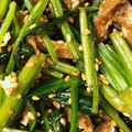 m11m11's cooksnap of when they made ほうれん草と油揚げの胡麻和え.
