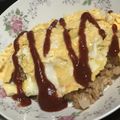 めがねりんご's cooksnap of when they made 半熟とろとろ＊チキンライスのオムライス.