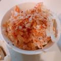 kokko37's cooksnap of when they made 玉ねぎとスモークサーモンのクリチ和え.