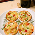 だぁシェフ's cooksnap of when they made 餃子の皮でおつまみピザ♡.