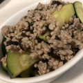 料理ニガテ系女子☆'s cooksnap of when they made 簡単★ズッキーニと挽肉の塩昆布とろみ炒め.
