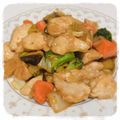 ☆まめあゆ☆'s cooksnap of when they made ごろごろ野菜と鶏胸肉の味噌照り焼き炒め.