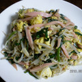 綺ママ's cooksnap of when they made 節約★モヤシと卵のニンニク炒め.