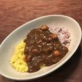 こつゆ514's cooksnap of when they made これは逆？でも楽し〜カレーに2種のご飯！.