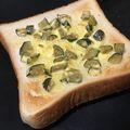 クックM6DK2O☆'s cooksnap of when they made 簡単！やみつき！お漬物トースト.
