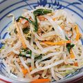 yysam's cooksnap of when they made 電子レンジで簡単もやしナムル.