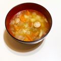 乙川日奈's cooksnap of when they made 具沢山なコンソメスープ☆トマト入り夏版★.