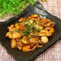 なつき☆ミ's cooksnap of when they made オイスターでこくウマ♪里芋と豚肉の炒め物.