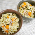 ジョングレ's cooksnap of when they made ツナ缶と蓮根の✤磯の香り炊き込みご飯.