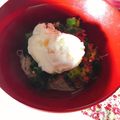 ロイヤルミルク♪'s cooksnap of when they made オクラとみょうがのぶっかけそうめん.