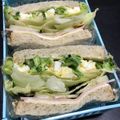 ☆GSSQHY☆'s cooksnap of when they made ボリューム満点♫ハムたまごサンド.