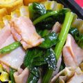 katsupi's cooksnap of when they made ほうれん草とベーコンの炒め物.
