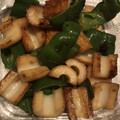 スミレの花の砂糖漬け's cooksnap of when they made ピーマン消費！簡単ちくわの醤油炒め♡.