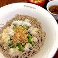 ルぴあ's cooksnap of when they made おくらと納豆のねばねばそば.