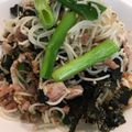 ちと子's cooksnap of when they made ツナとねぎのそうめんチャンプルー.