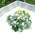 Munchkin's　Mom's cooksnap of when they made 味噌チーズで♪ほうれん草の白和え.