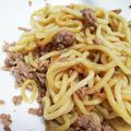 ☆☆ゆめママ☆☆'s cooksnap of when they made レンジで簡単2分、焼きそばで、まぜそば！.