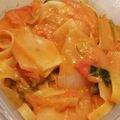 ポポポポポフィ〜♡'s cooksnap of when they made トマトとツナのクリームソース風スパゲティ.