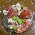 キ＊ラ's cooksnap of when they made 楽うまっ！トマトと枝豆のデリ風ツナサラダ.