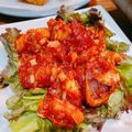 mirising's cooksnap of when they made 大人の給食☆イカのチリソース.