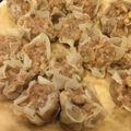 bunshel's cooksnap of when they made せいろで熱々ふわふわ☆簡単絶品しゅうまい.