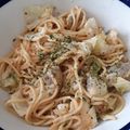 ゆーみんys1210's cooksnap of when they made 春キャベツとタラのペペロンチーノ.