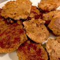 かんじまま's cooksnap of when they made 《離乳食後期》豆腐レバーハンバーグ♪.