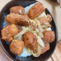 ふかみずあや's cooksnap of when they made 豆腐好きのための豆腐カツ丼.