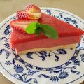 クックサムヒロ's cooksnap of when they made 心華やぐ濃厚贅沢♡苺のムースケーキ.