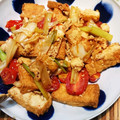 ららららこちゃん's cooksnap of when they made 醤油の香りが抜群、厚揚げの焦がし醤油炒め.