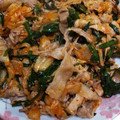 クック7NA4SM☆'s cooksnap of when they made 簡単！豚キムチ.