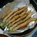 よぉぎゅると's cooksnap of when they made アスパラの豚バラ巻き、孫が大好き！１０分.