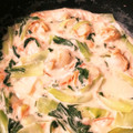 sunny147cm's cooksnap of when they made 青梗菜とホタテのクリーム煮.
