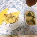 ちょこまなな＊°'s cooksnap of when they made しめじたっぷり♡簡単ふわふわオムレツ.