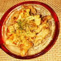 神風＊'s cooksnap of when they made 簡単彼ご飯❤鶏むね肉のわさびマヨ.