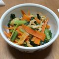 かめちん0v0's cooksnap of when they made 小松菜の炒め煮♡.