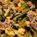 ちっつぃ's cooksnap of when they made 豚肉・小松菜・卵のとろり焼き.