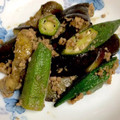 葉っぱのドイリー's cooksnap of when they made 簡単！茄子とオクラの鶏そぼろ煮♪.
