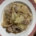 souくんママ's cooksnap of when they made 豚肉と大根キャベツの甘辛炒め.