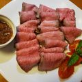 万里会員No3's cooksnap of when they made 炊飯器で簡単！ 俺のローストビーフ.