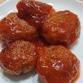 ゆっきっきー119's cooksnap of when they made 卯の花リメイク①ケチャップあんの肉だんご.