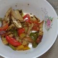 まきんこまきこ's cooksnap of when they made お弁当に♪パプリカと竹輪のマスタード炒め.