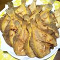 ドラエミ's cooksnap of when they made Sサイズカレイを唐揚げ.