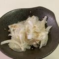 papikun's cooksnap of when they made 簡単！居酒屋メニュー★新玉ねぎのナムル.