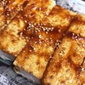 クックRU6W8M☆'s cooksnap of when they made レンジで簡単☆焼き豆腐の田楽.